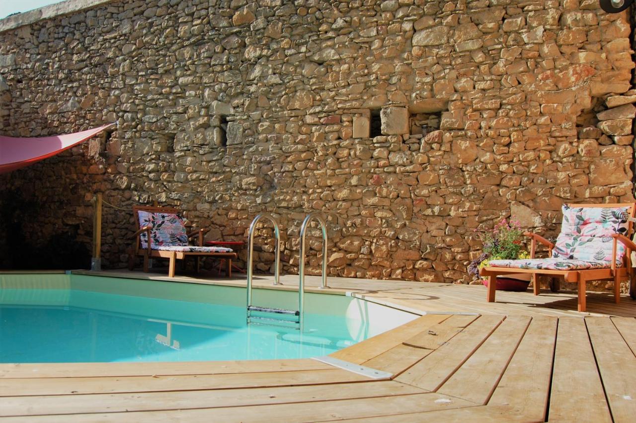 La Bucolique, Chambres Et Jardin D'Hotes Sabran Eksteriør billede